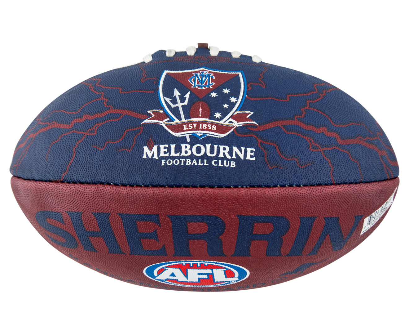 Sherrin Size 2 Lightning Football - Melbourne Demons