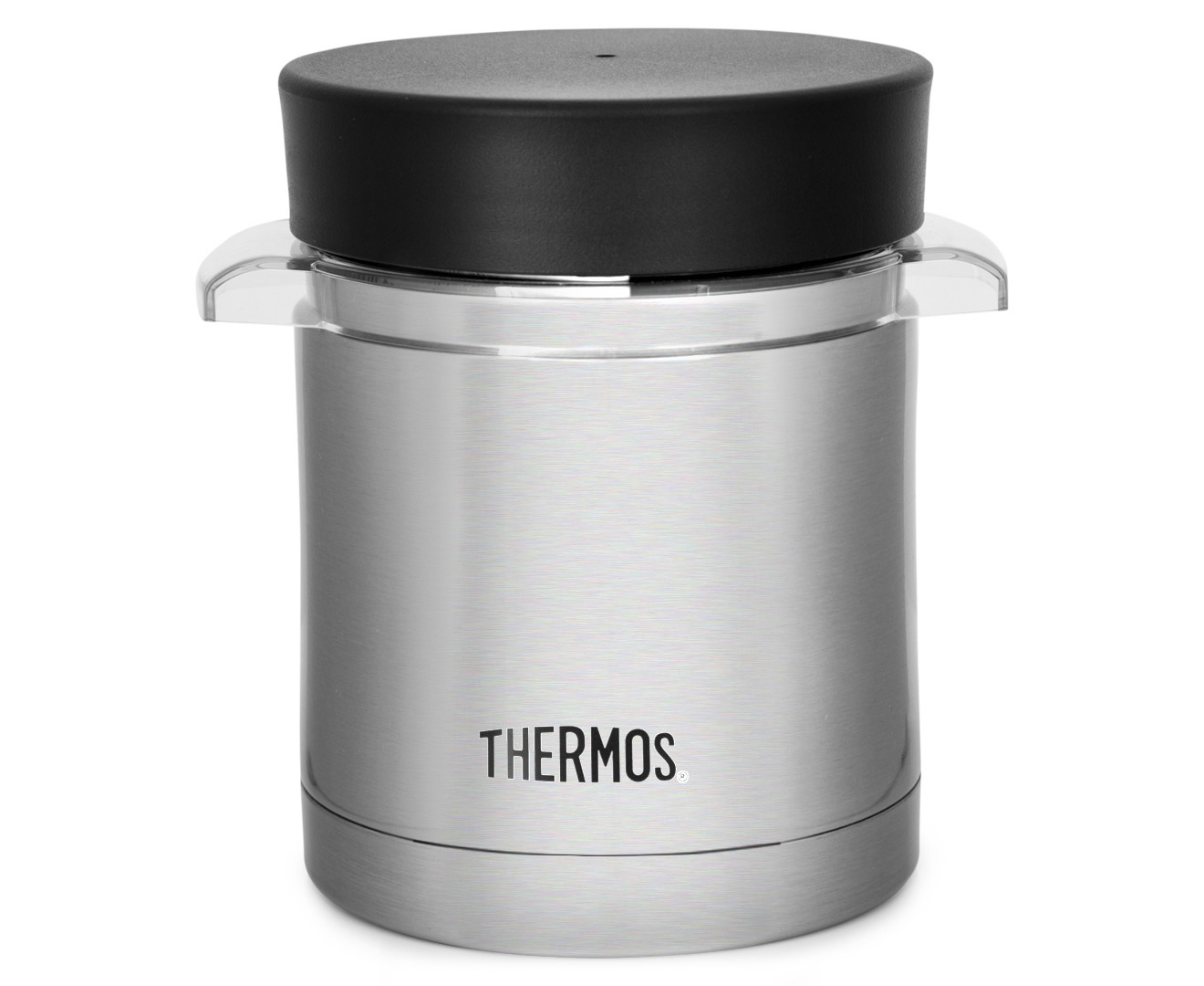 Thermos 355mL Vacuum Insulated Stainless Steel Sleeve w/ Microwavable Food Jar