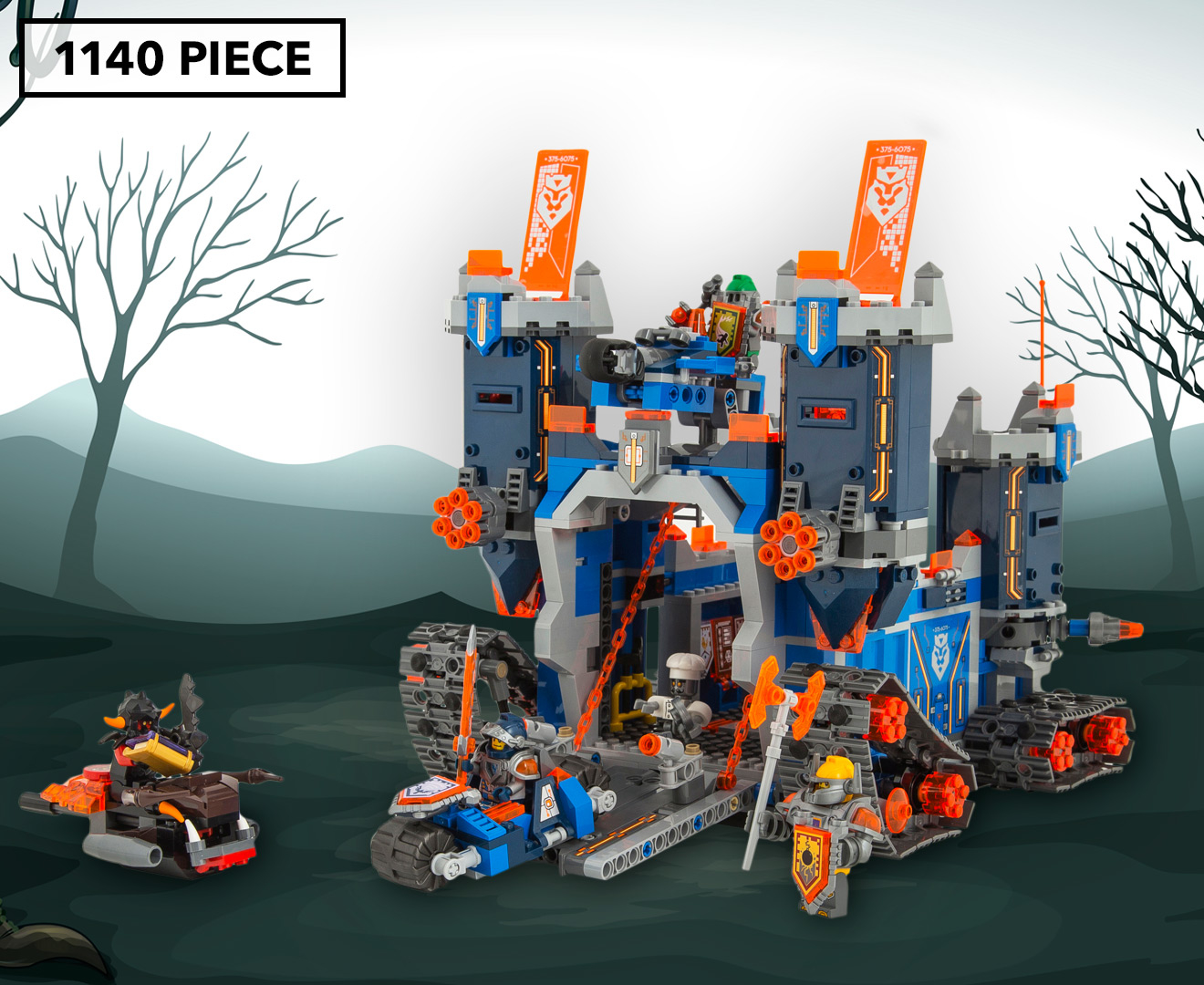 LEGO® Nexo Knights The Fortrex Building Set