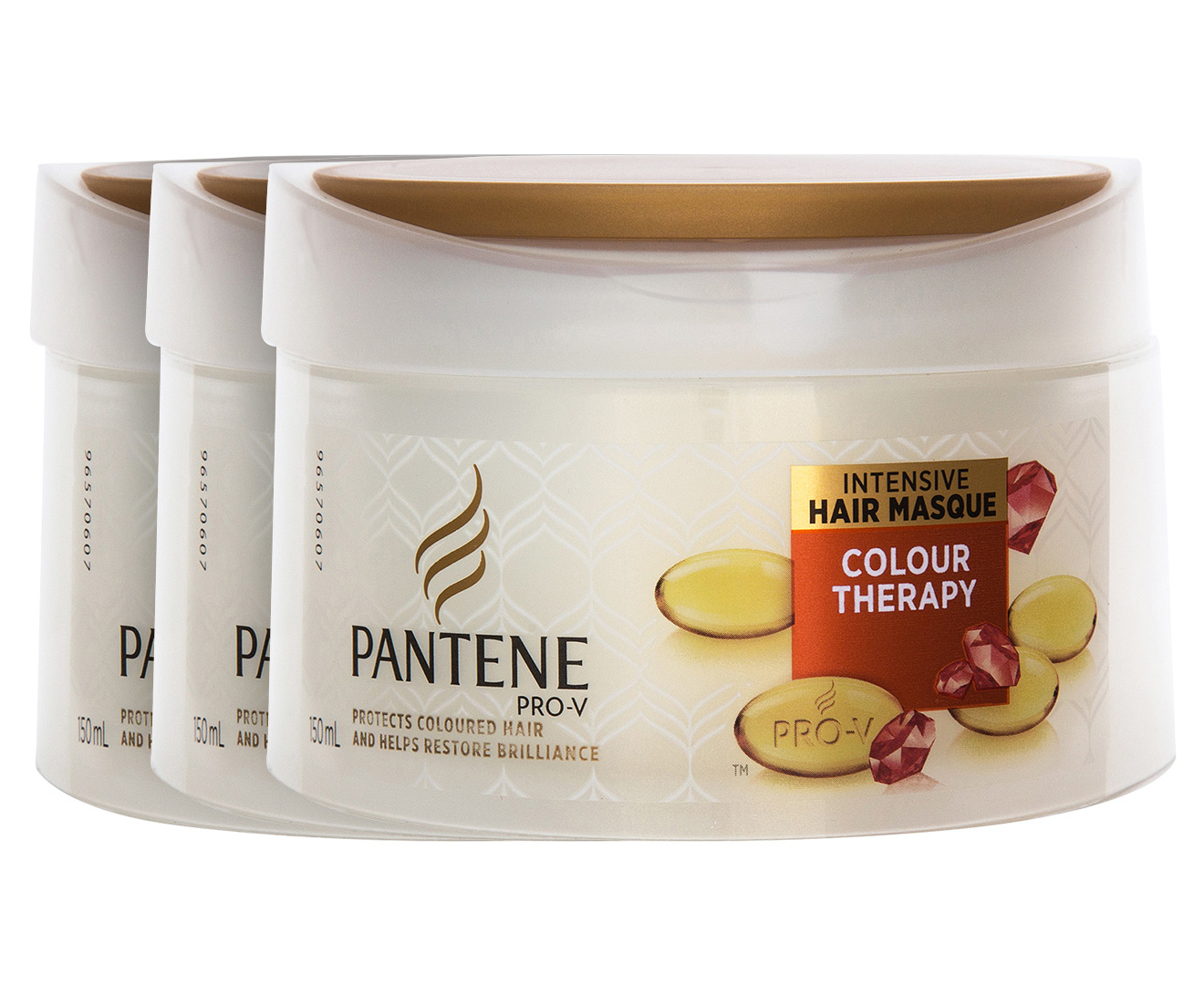 3 x Pantene Pro-V Colour Therapy Intensive Hair Masque 150mL