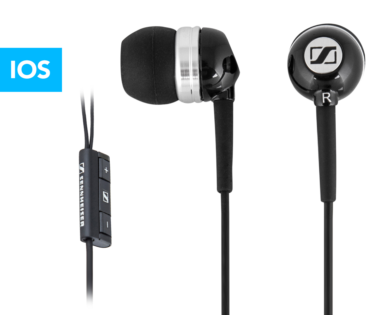 Sennheiser MM 70i In-Ear Headset - Black
