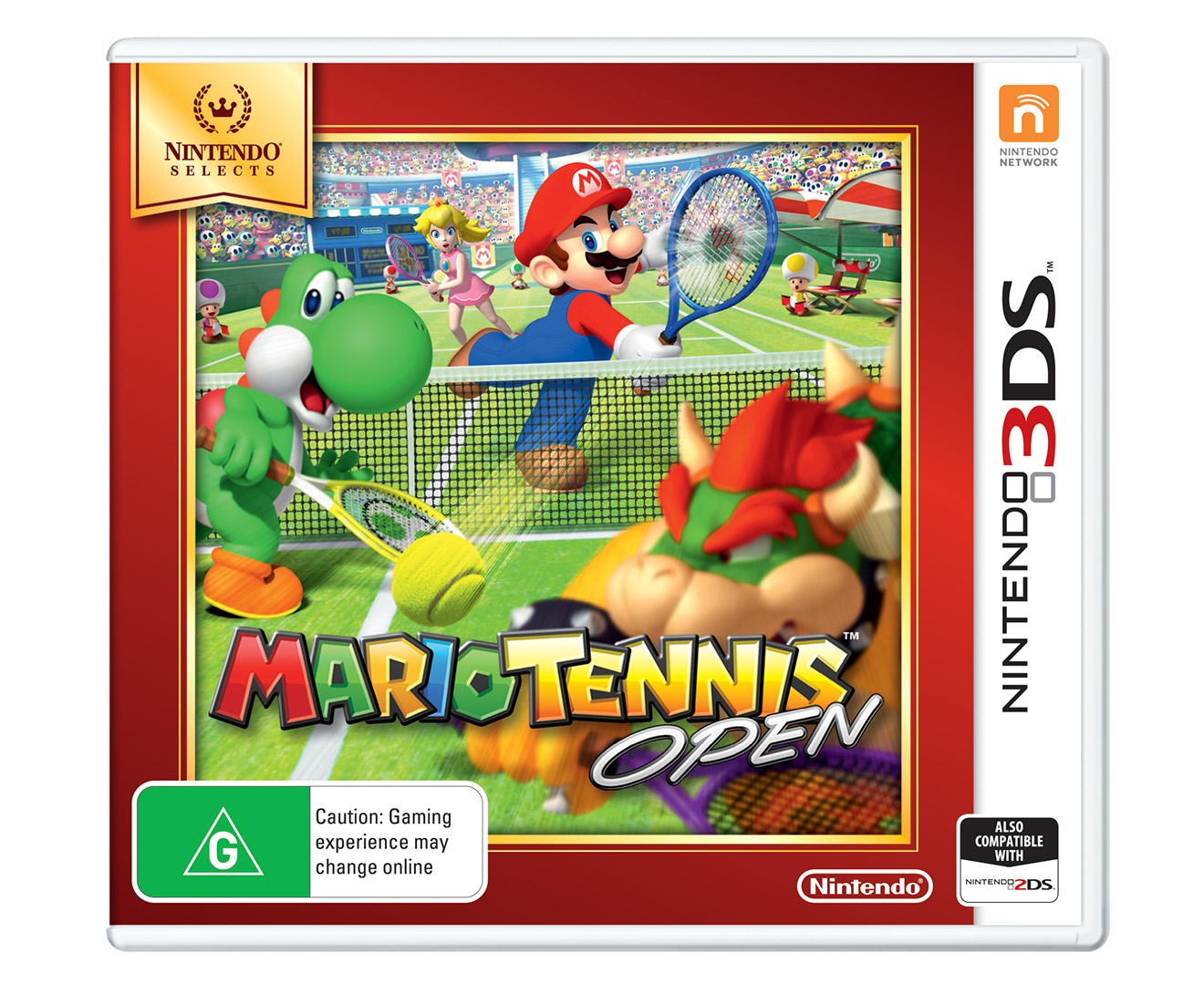 Nintendo 3DS Selects: Mario Tennis Open Game