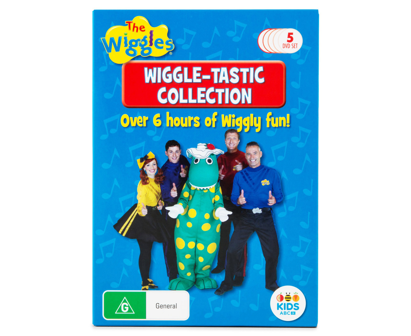 The Wiggles Wiggle-Tastic Collection 5-DVD Set