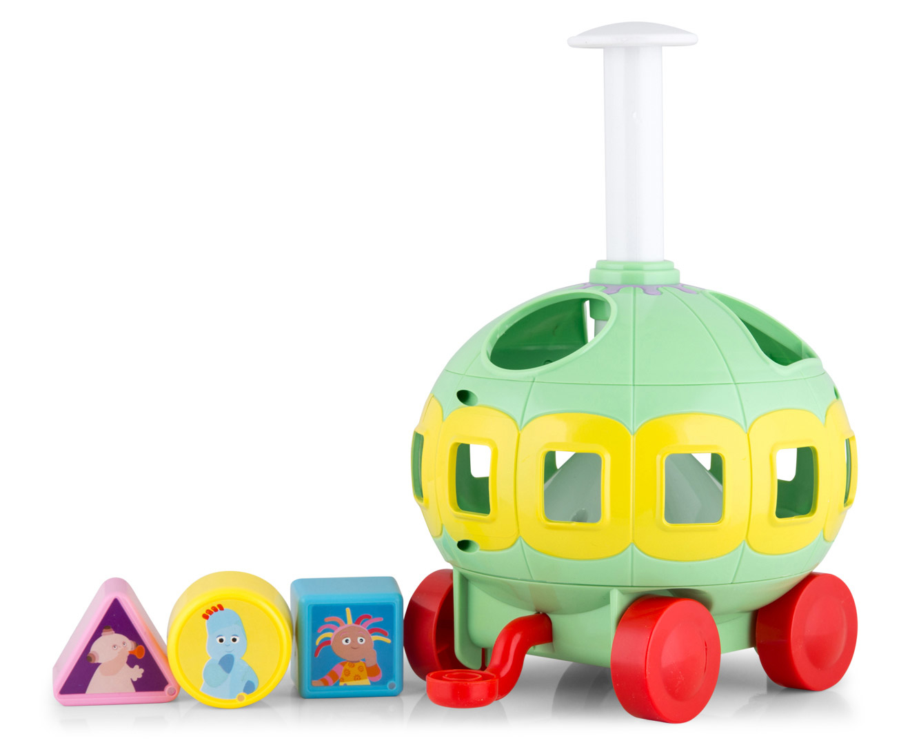 In The Night Garden Ninky Nonk Spinning Shape Sorter Carriage Toy
