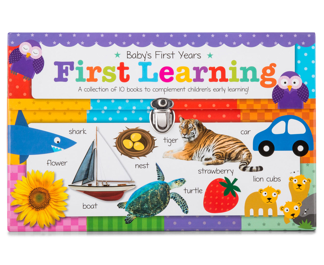 Baby's First Years First Learning 10-Book Pack w/ Storage Case