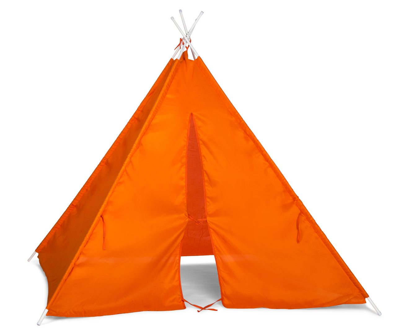 Happy Kids 135x130cm Teepee Tent - Orange
