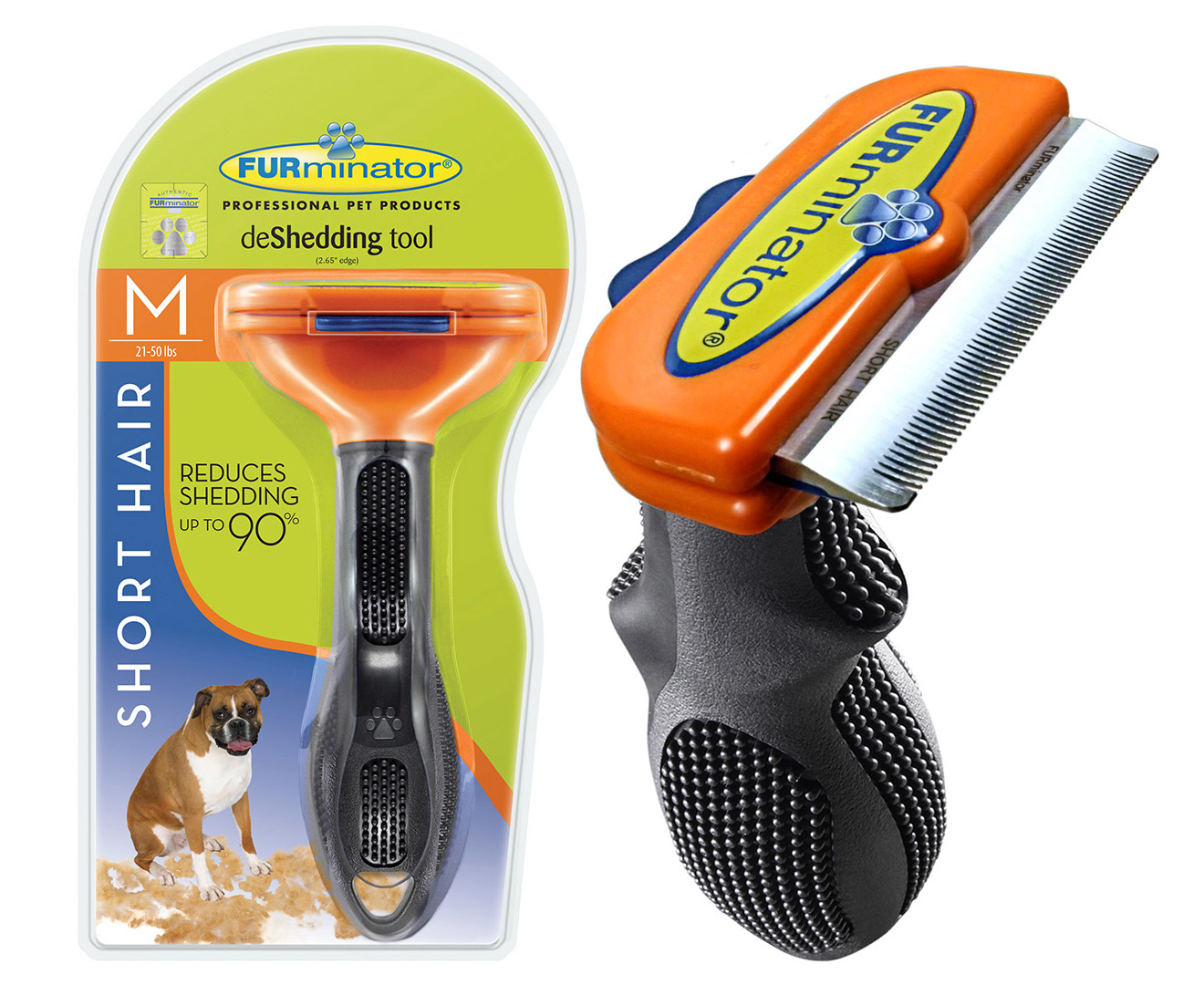 FURminator Deshedding Tool for Medium Dogs - Short Hair | eBay