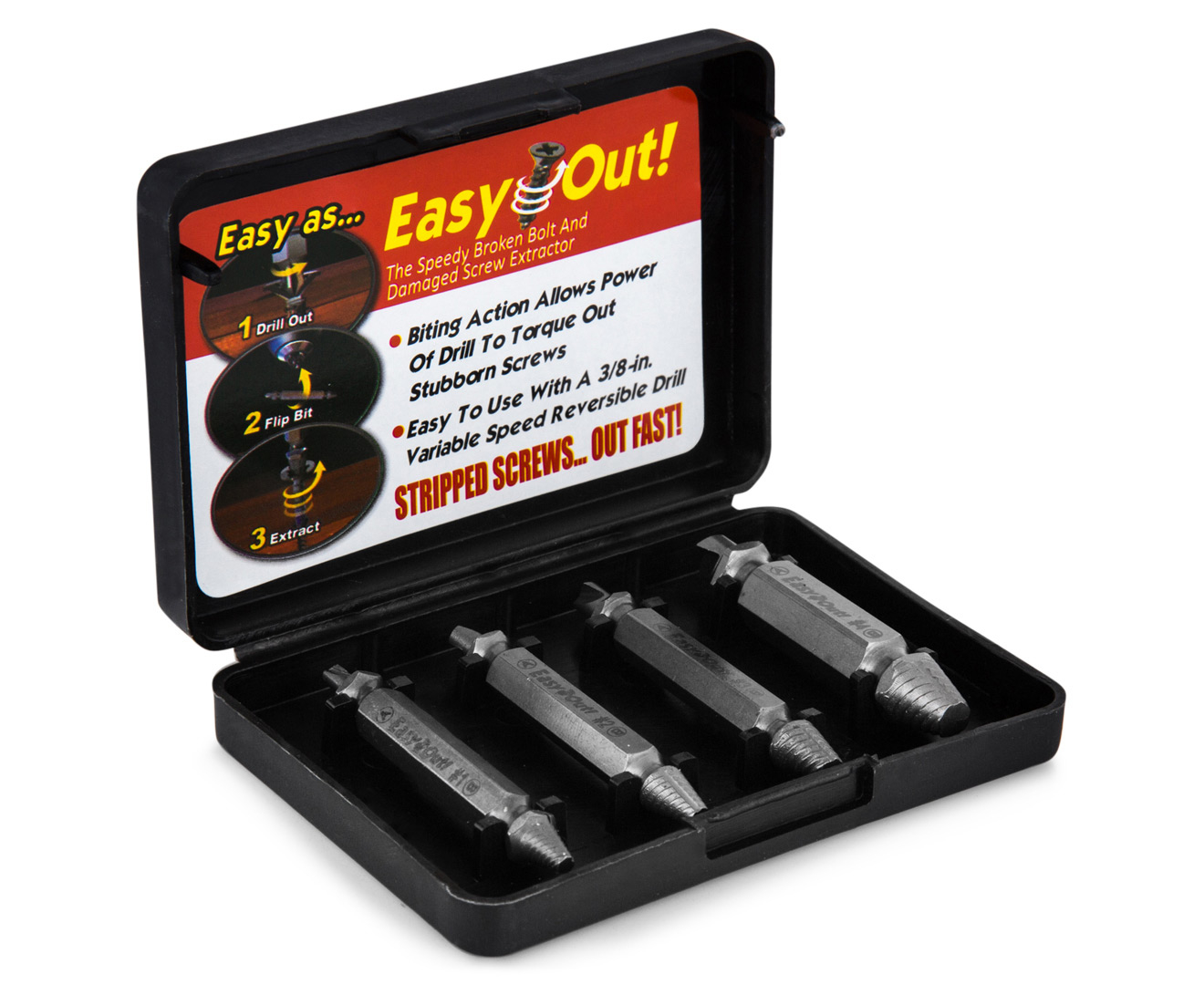Easy Out Bolt & Screw Extractor