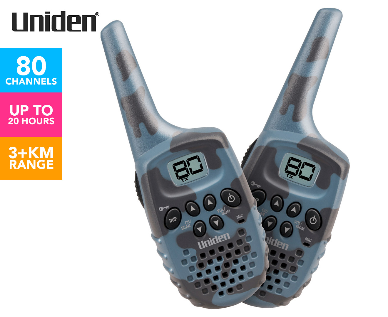 Uniden UH35-2 Handheld 2-Way Talk Radio