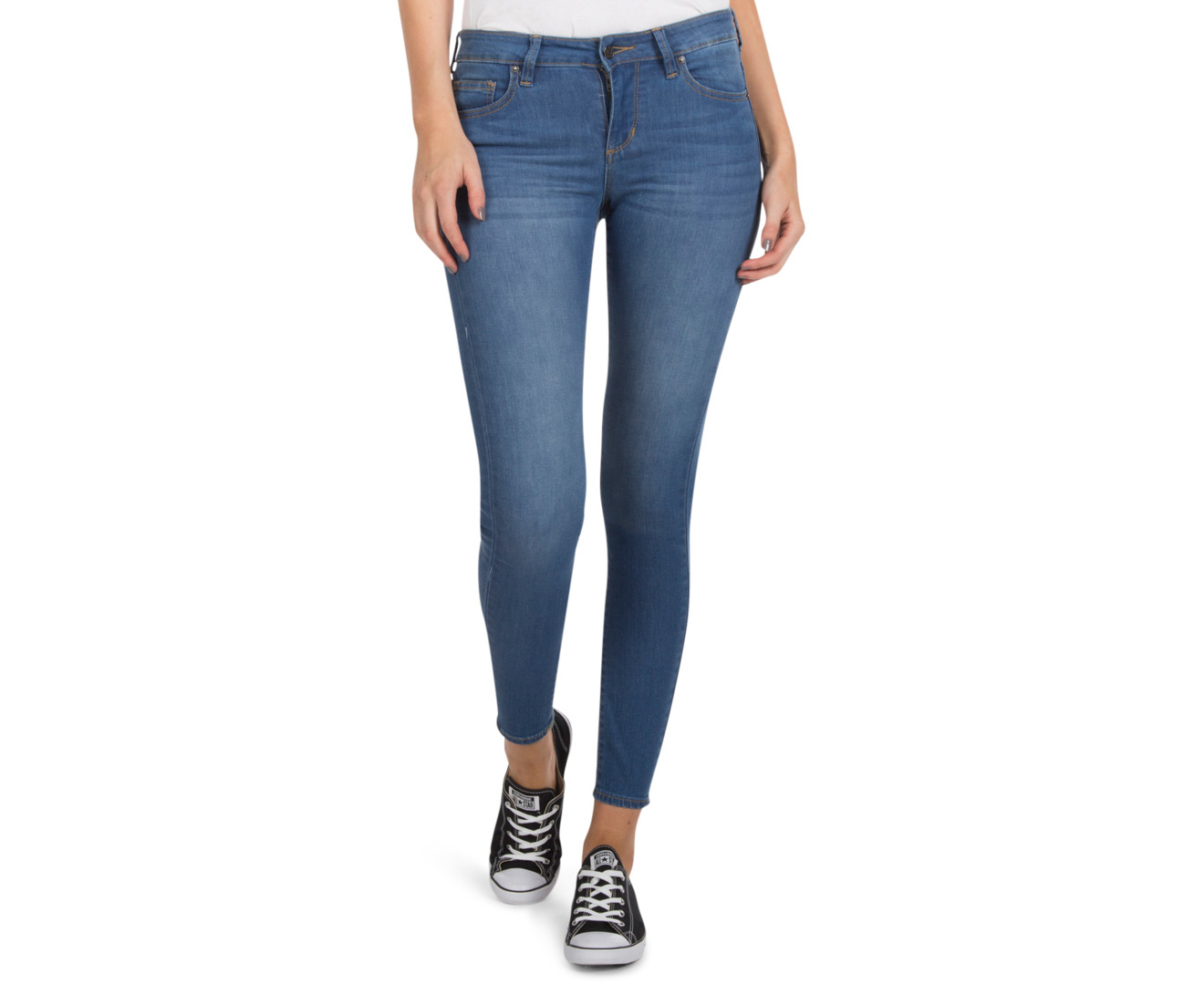 Riders by Lee Women's Bumster Vegas Skinny Jean - Holland Blue