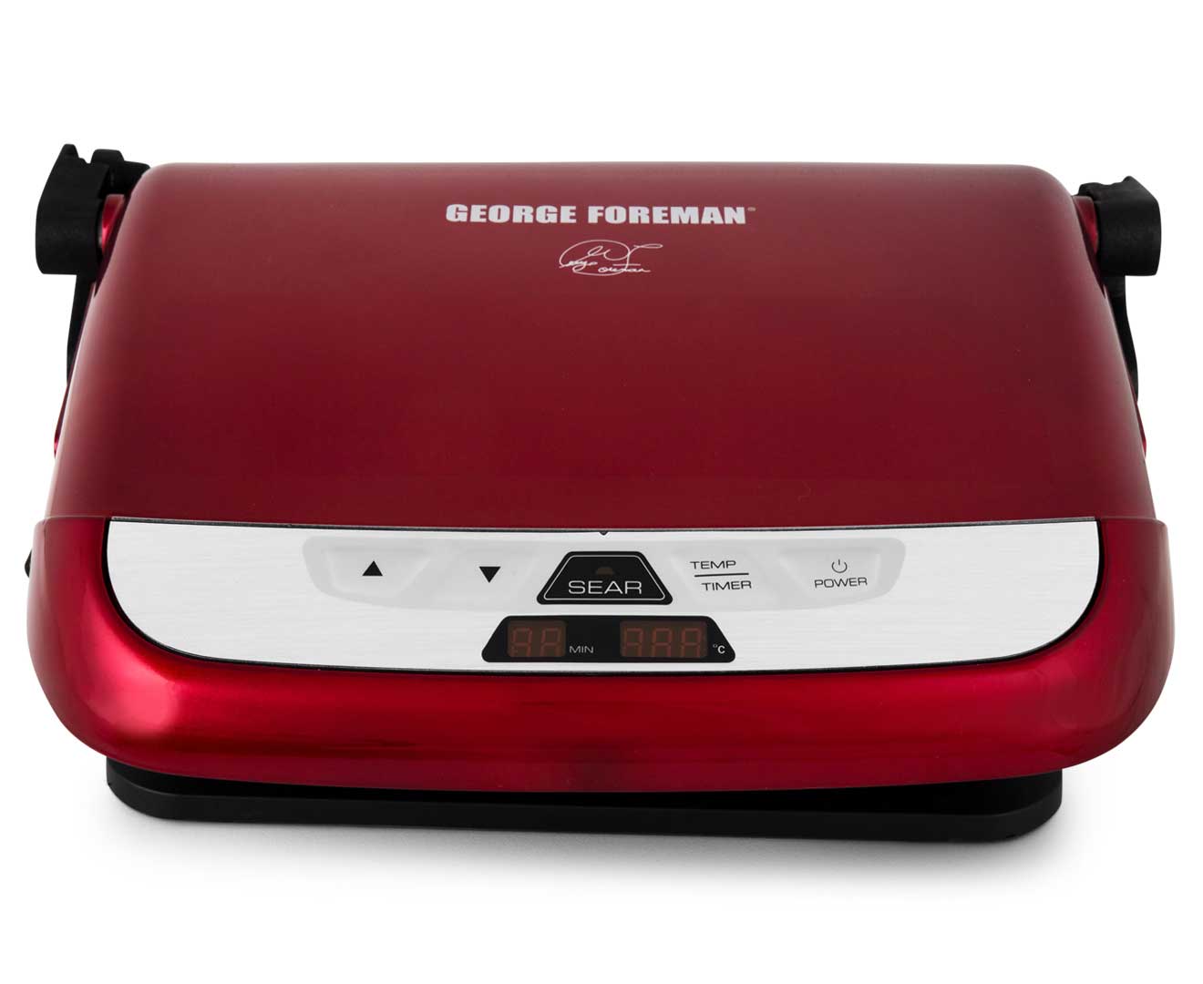 George Foreman Champ All In One Grill - Candy Apple Red