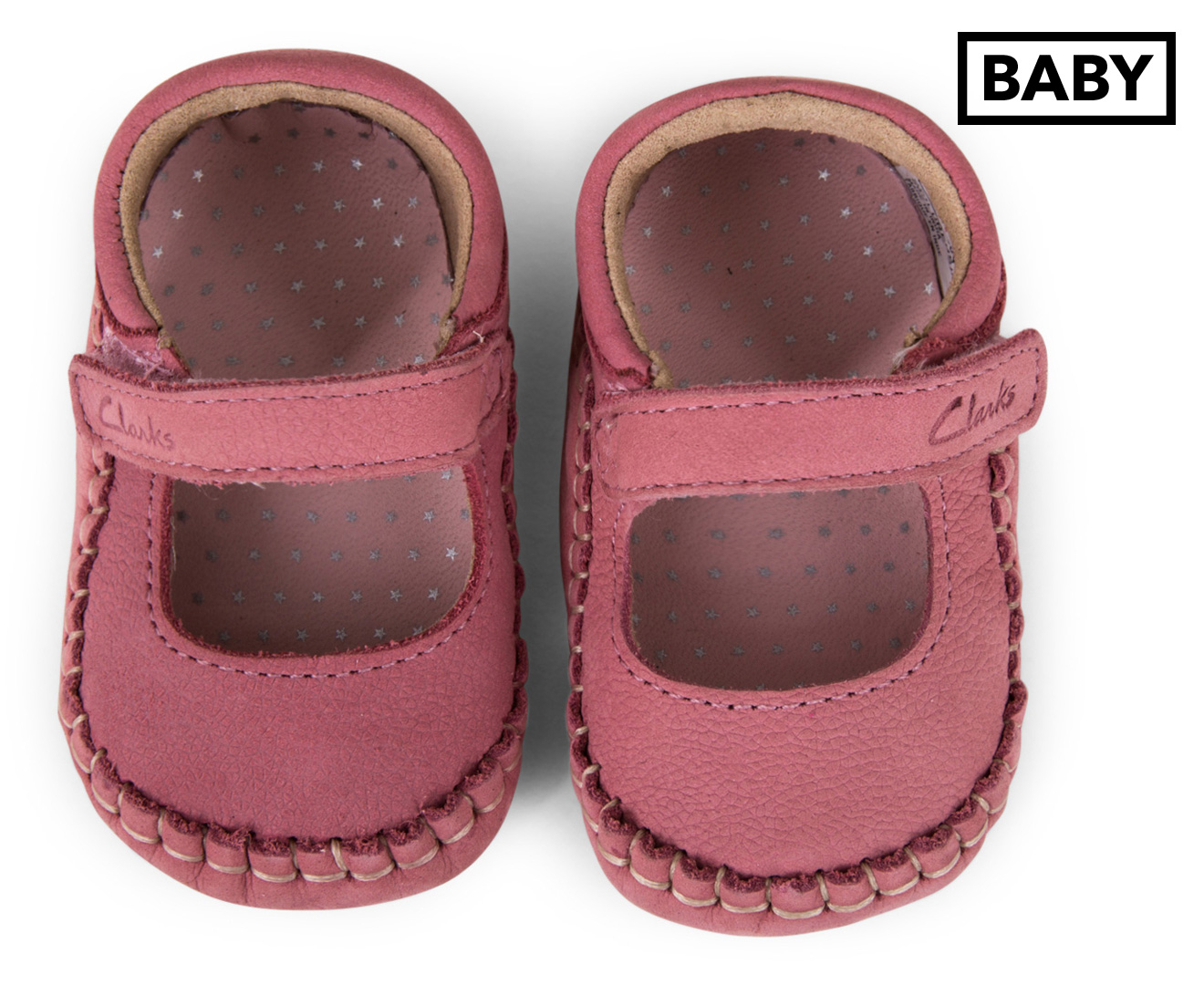 Clarks Baby Lucy Shoe - Baby Pink