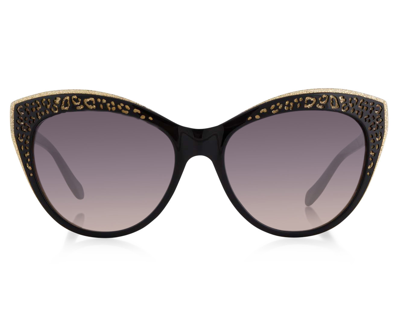 Roberto Cavalli Women's Cat Eye Sunglasses - Black/Gold | eBay