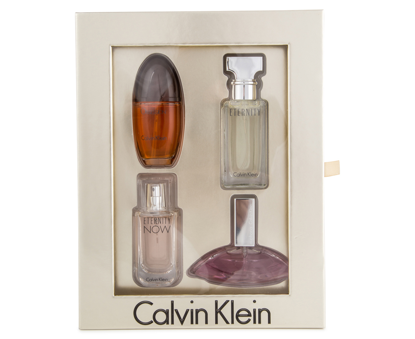 Calvin Klein Women's 15mL 4-Piece EDP Gift Pack