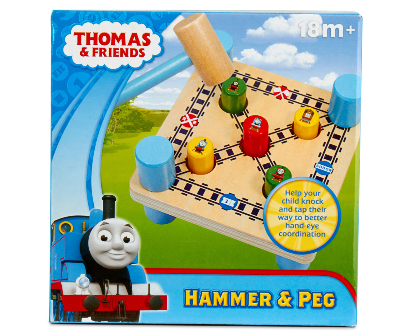 Thomas & Friends Hammer & Peg Game Toy - Multi