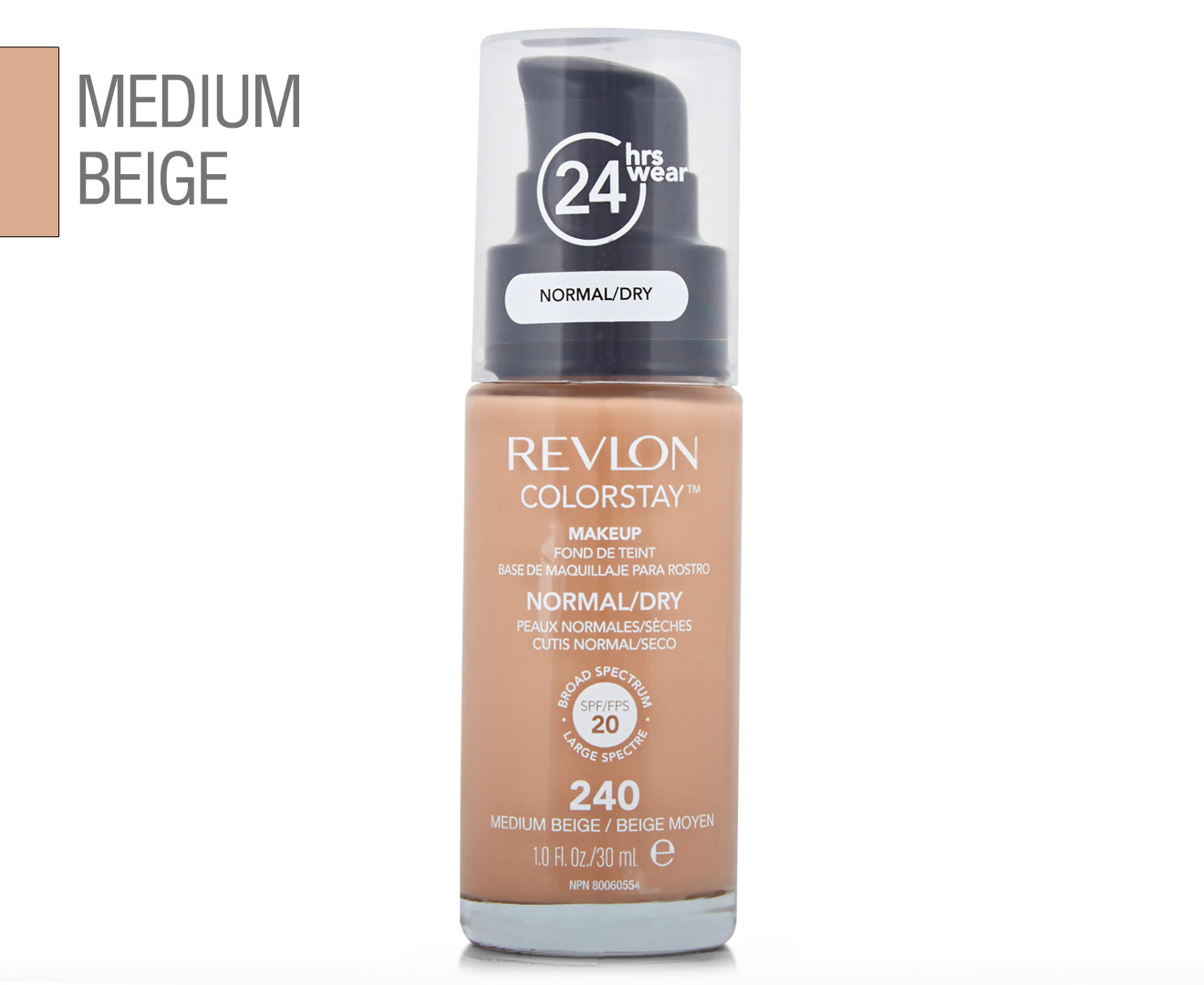 Revlon ColorStay Makeup for Normal/Dry Skin 30mL - #240 Medium Beige