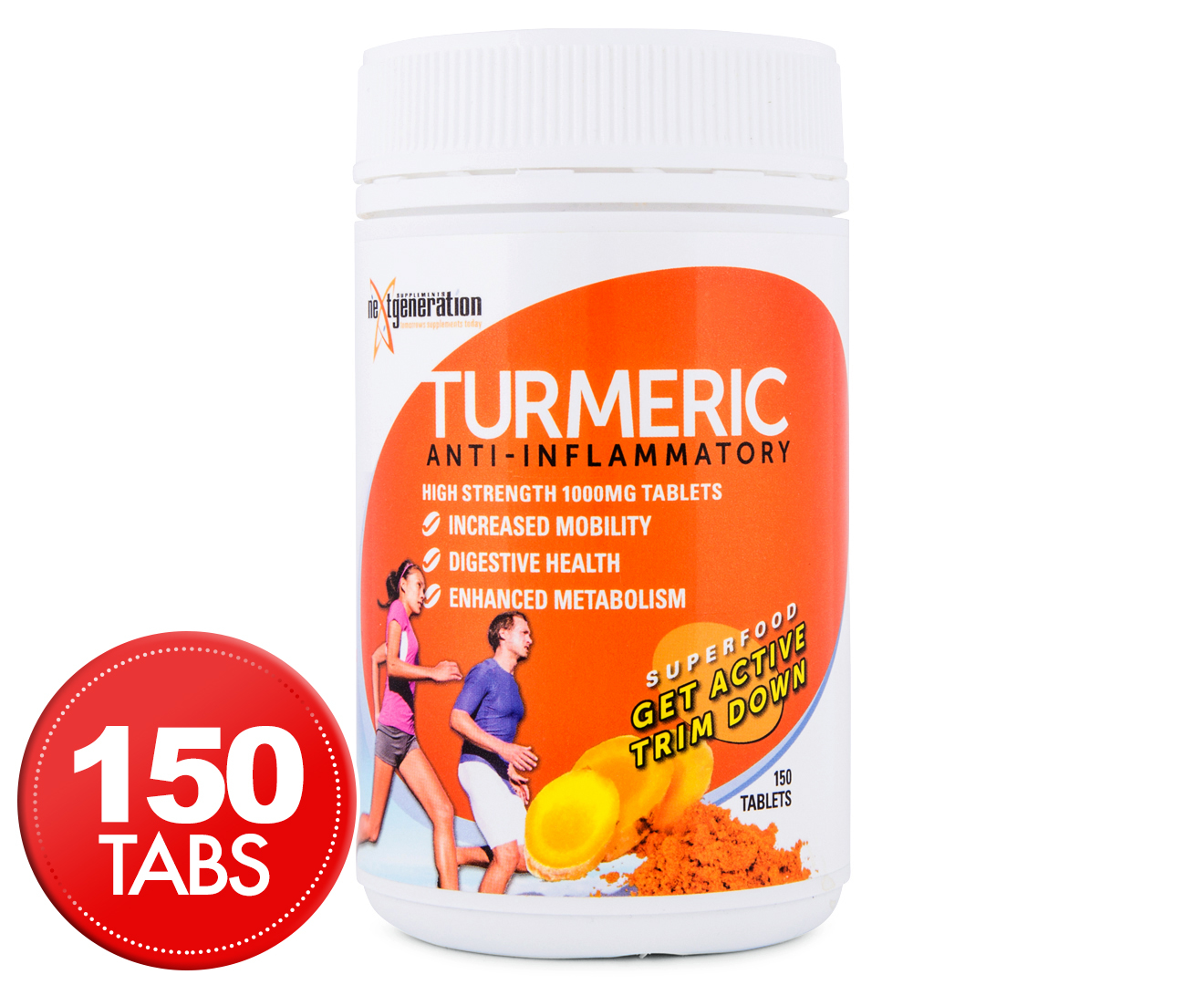 Next Generation Turmeric AntiInflammatory Tablets