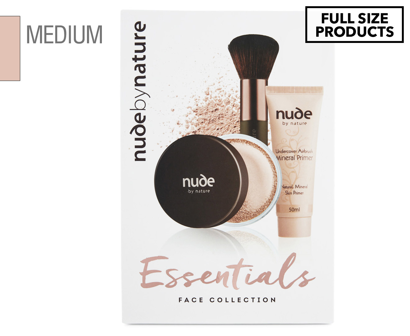 Nude by Nature Essential Face Collection - Medium