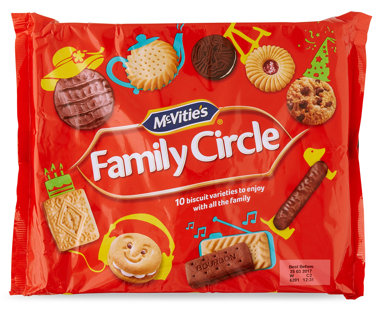 McVitie's Family Assorted Biscuits 360g