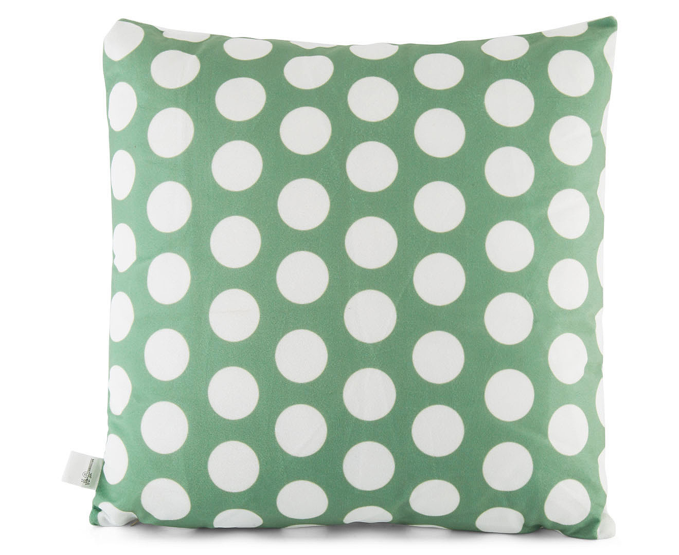 Kids Concepts Dots Square Pillow - Green
