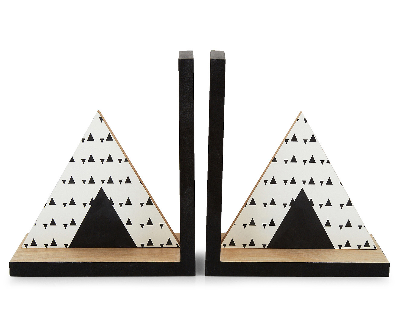 Kids Concepts Teepee Bookends - Black/White