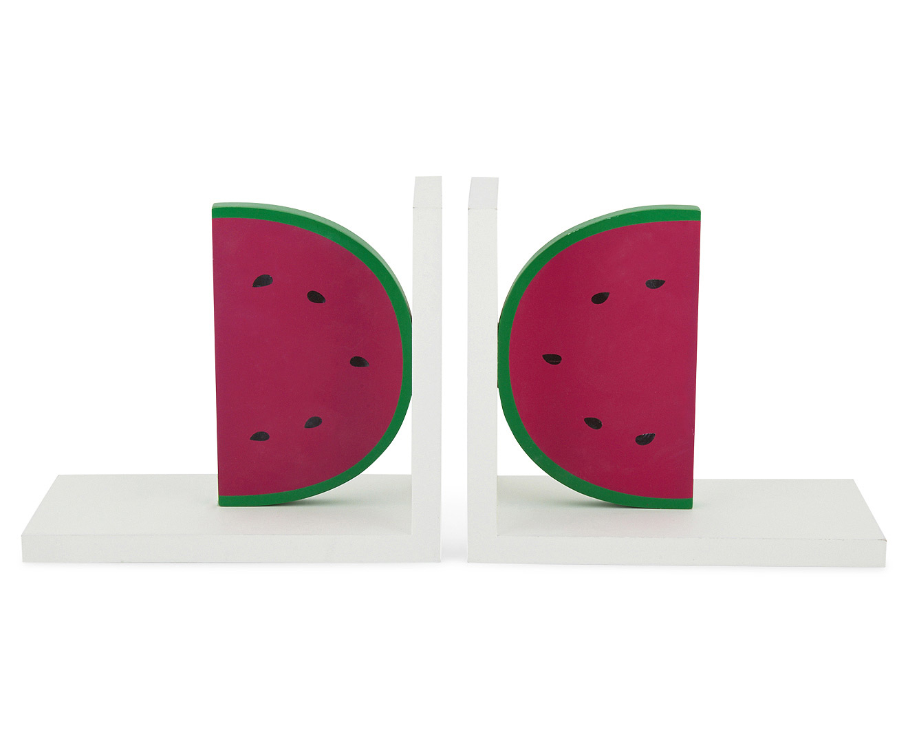 Kids Concepts Watermelon Bookends - Pink/White