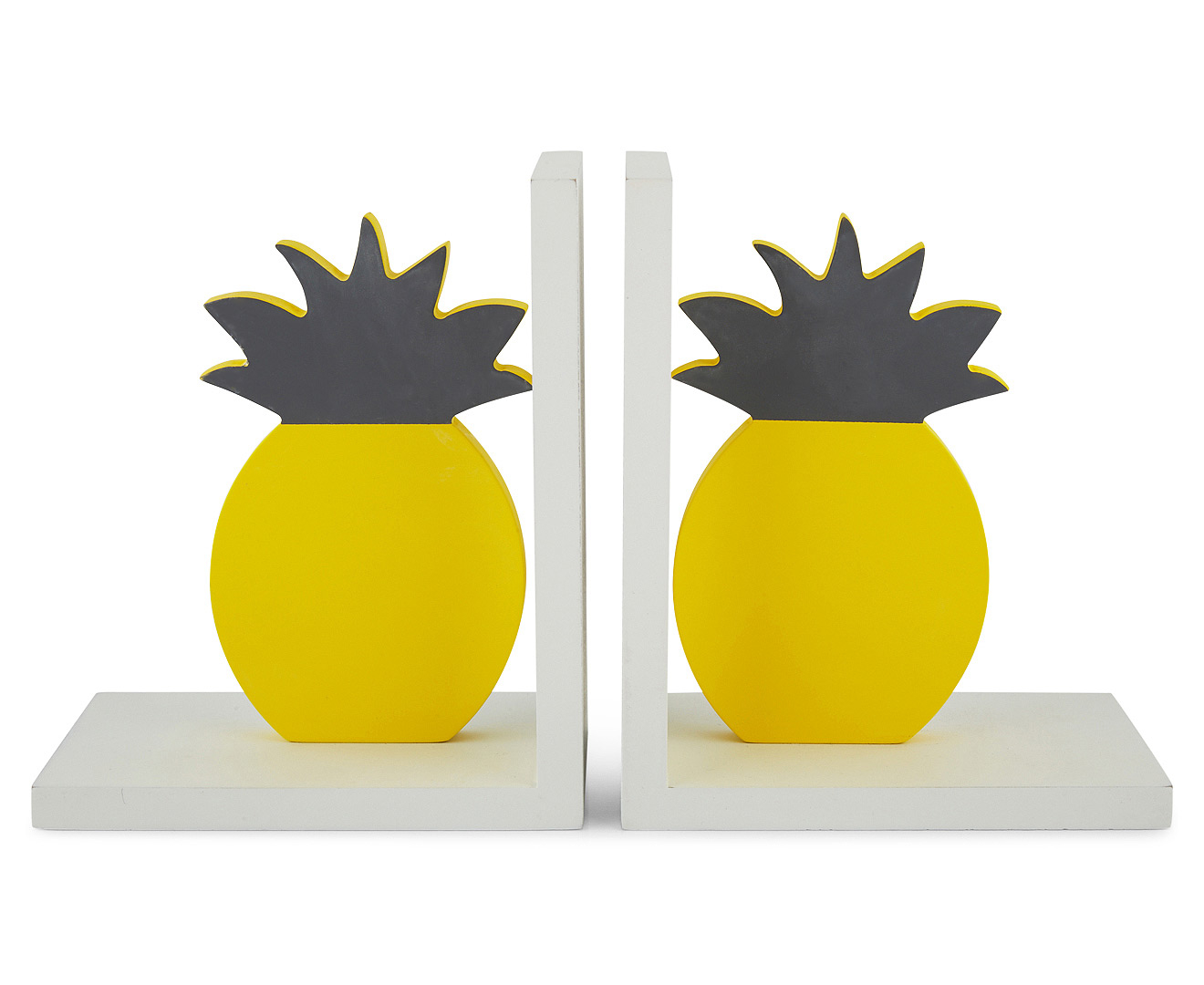 Kids Concepts Pineapple Bookends - Yellow/White