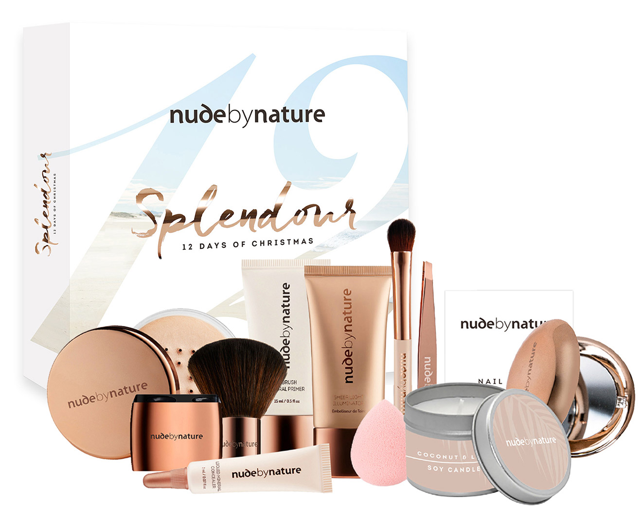 Nude by Nature Splendour 12 Days Of Christmas Collection