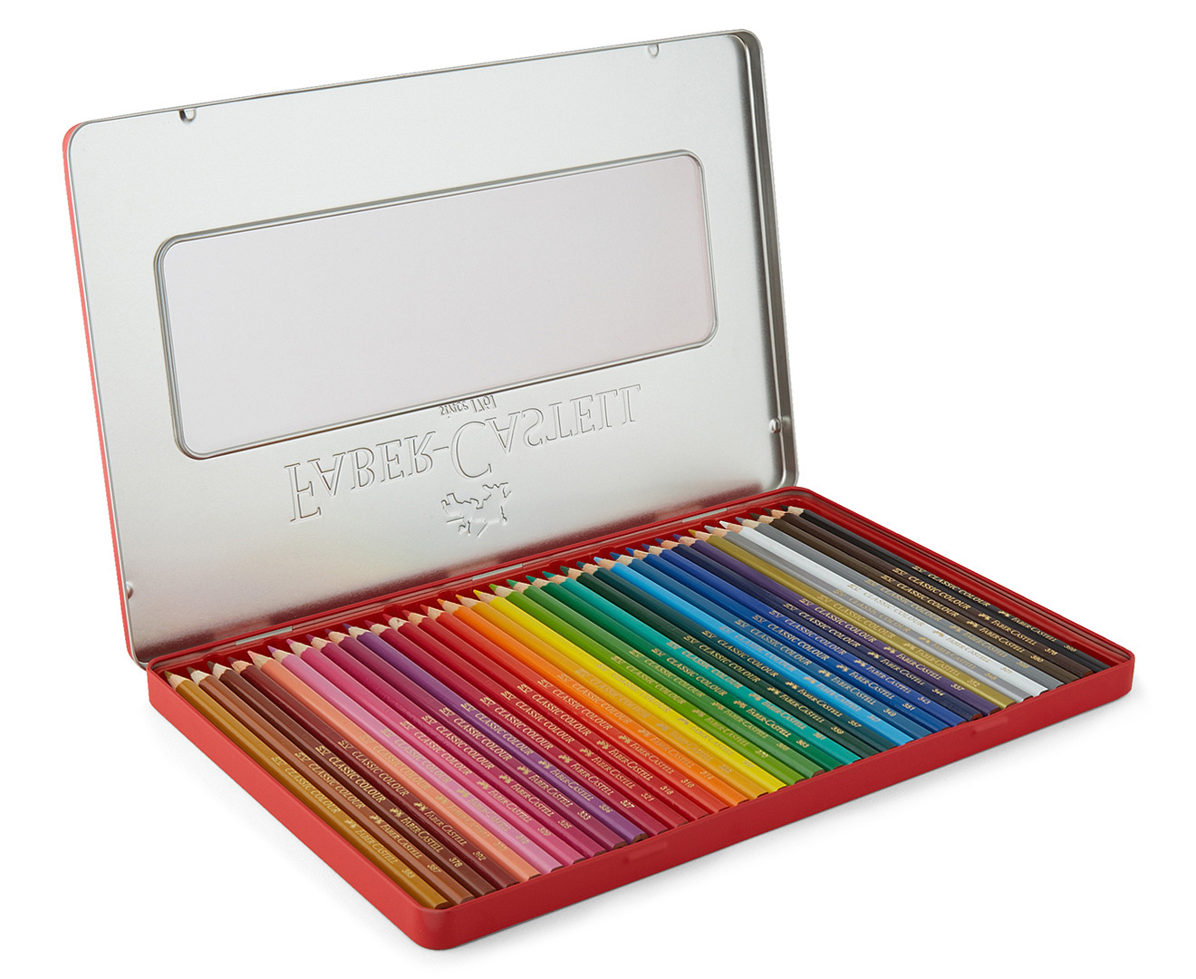 Faber-Castell 36 Classic Colour Pencils Gift Tin