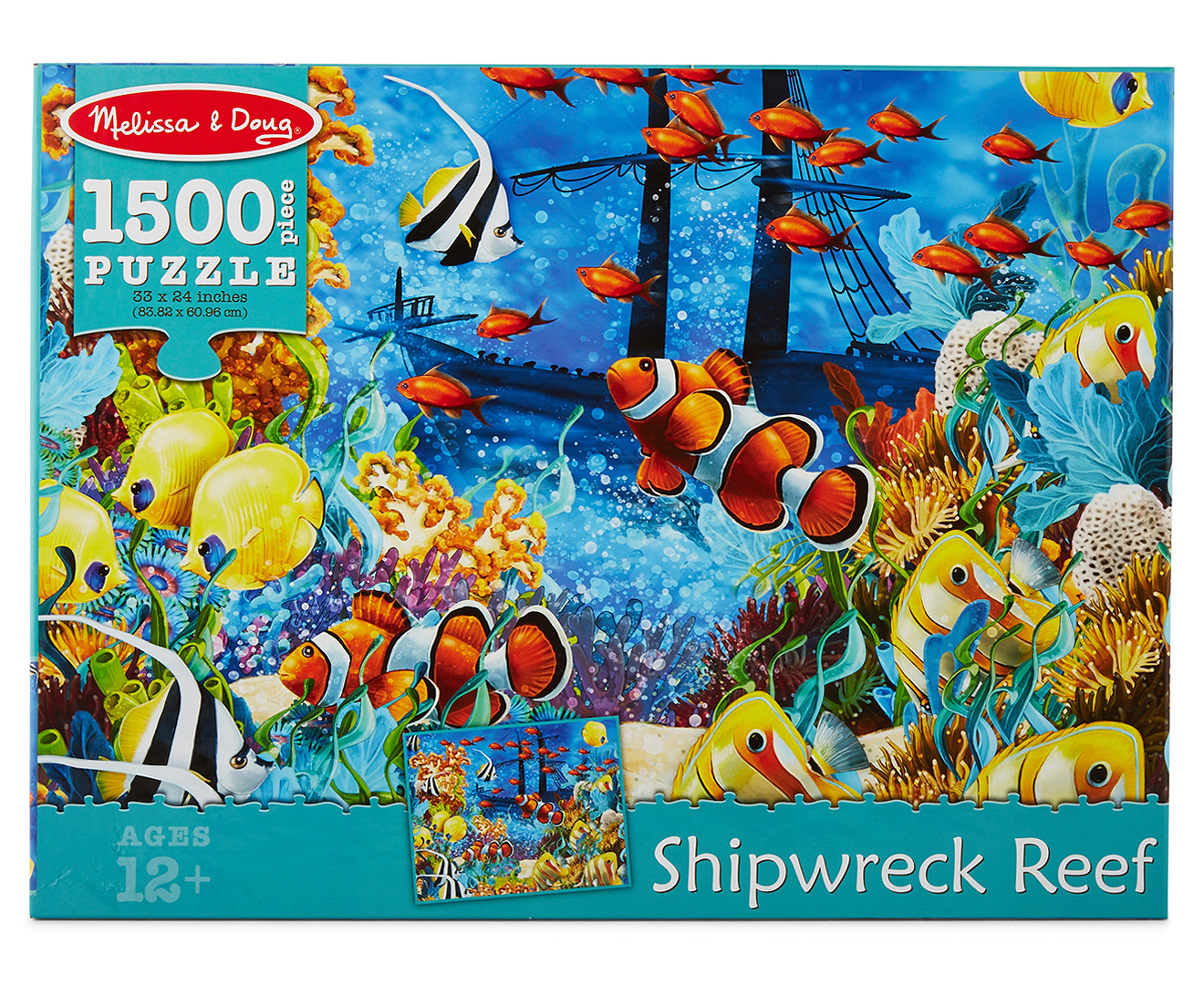 Melissa & Doug Shipwreck Reef Jigsaw Puzzle