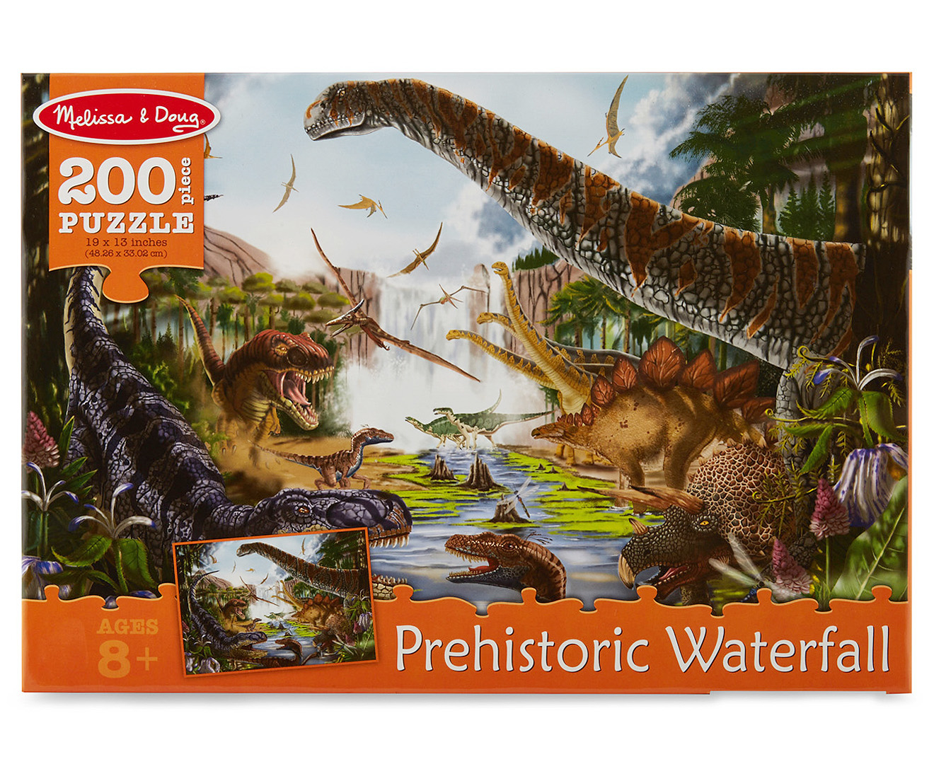 Melissa & Doug Prehistoric Waterfall Jigsaw Puzzle