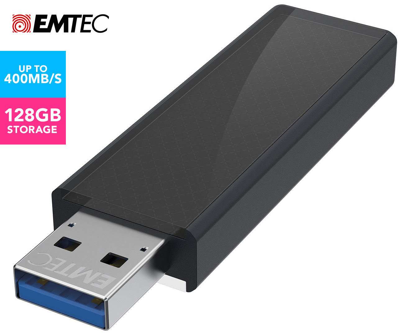 EMTEC SpeedIn High Performance 128GB USB 3.0 Drive