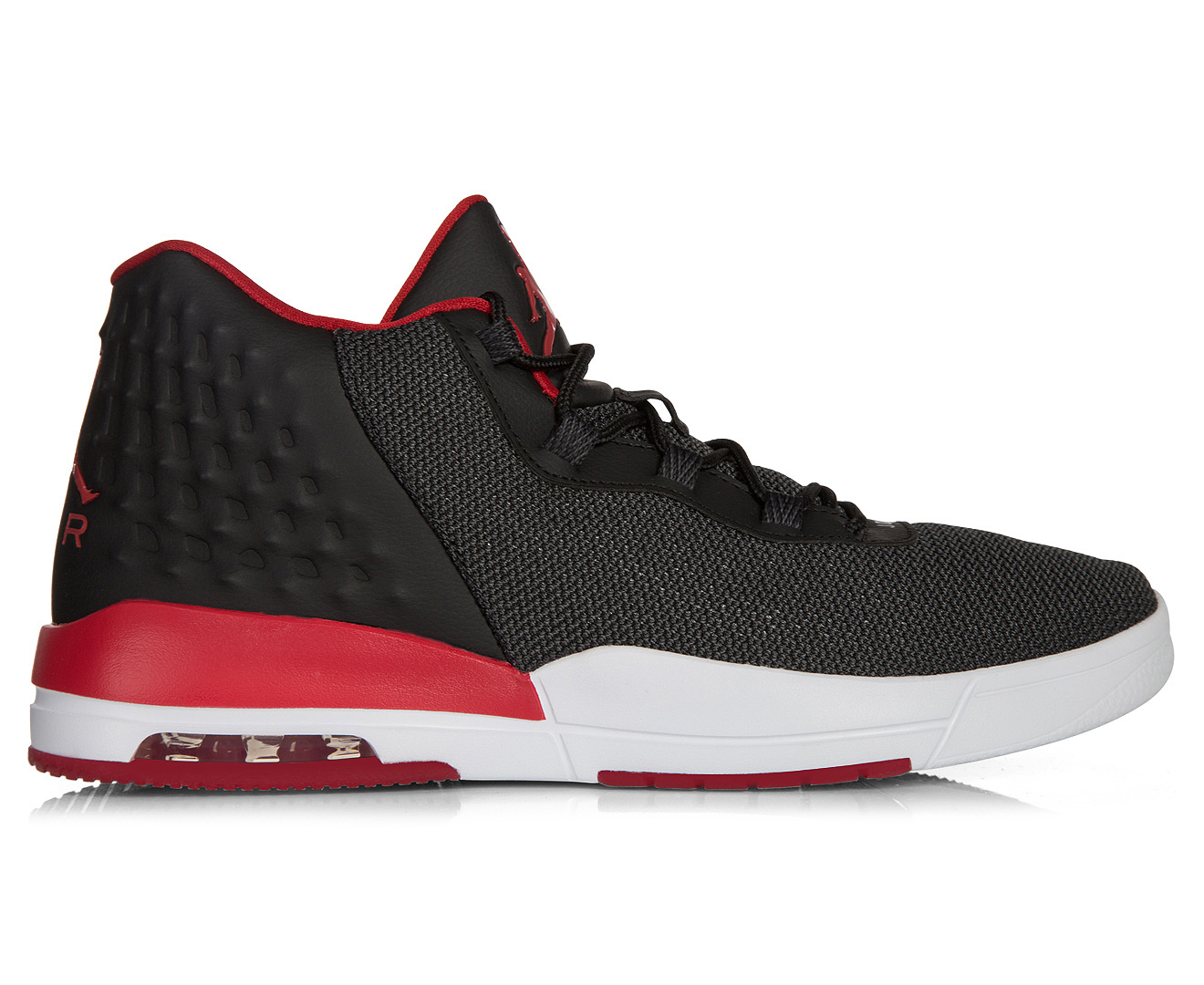 Nike Men's Jordan Academy Shoe - Black/Gym Red/White