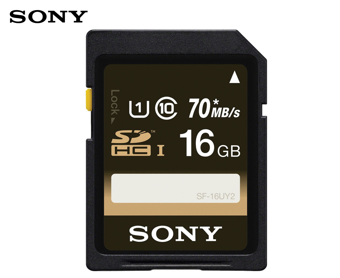 Sony UHS-I Class 10 SDXC/SDHC 16GB Memory Card