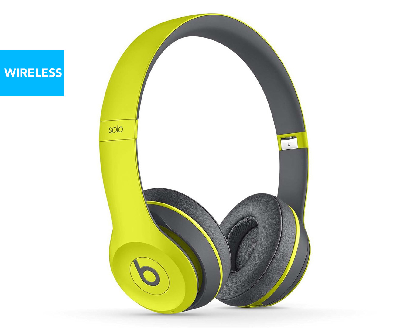 Beats Solo2 Wireless Active Headphones - Yellow
