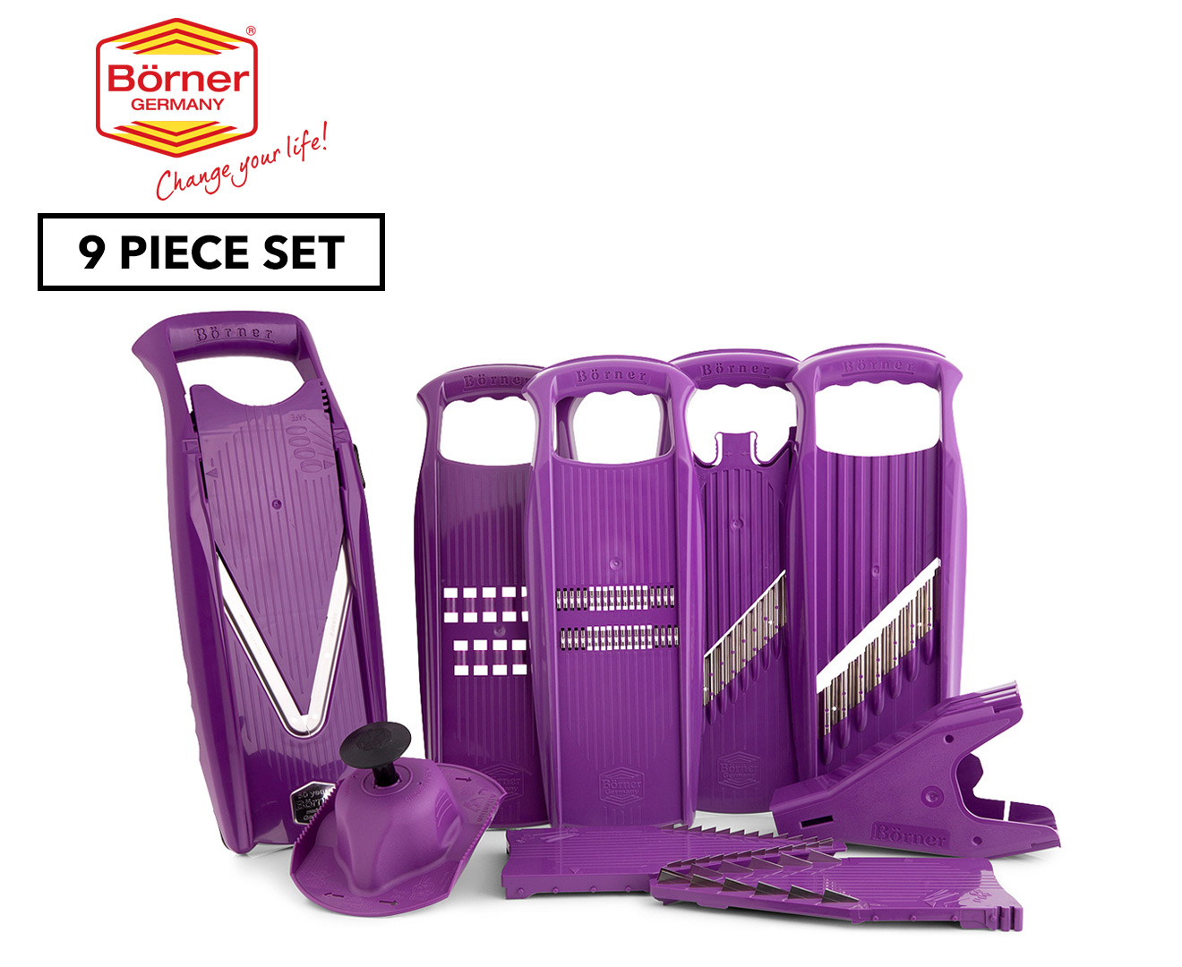 Borner V5 Powerline Slicer - Violet