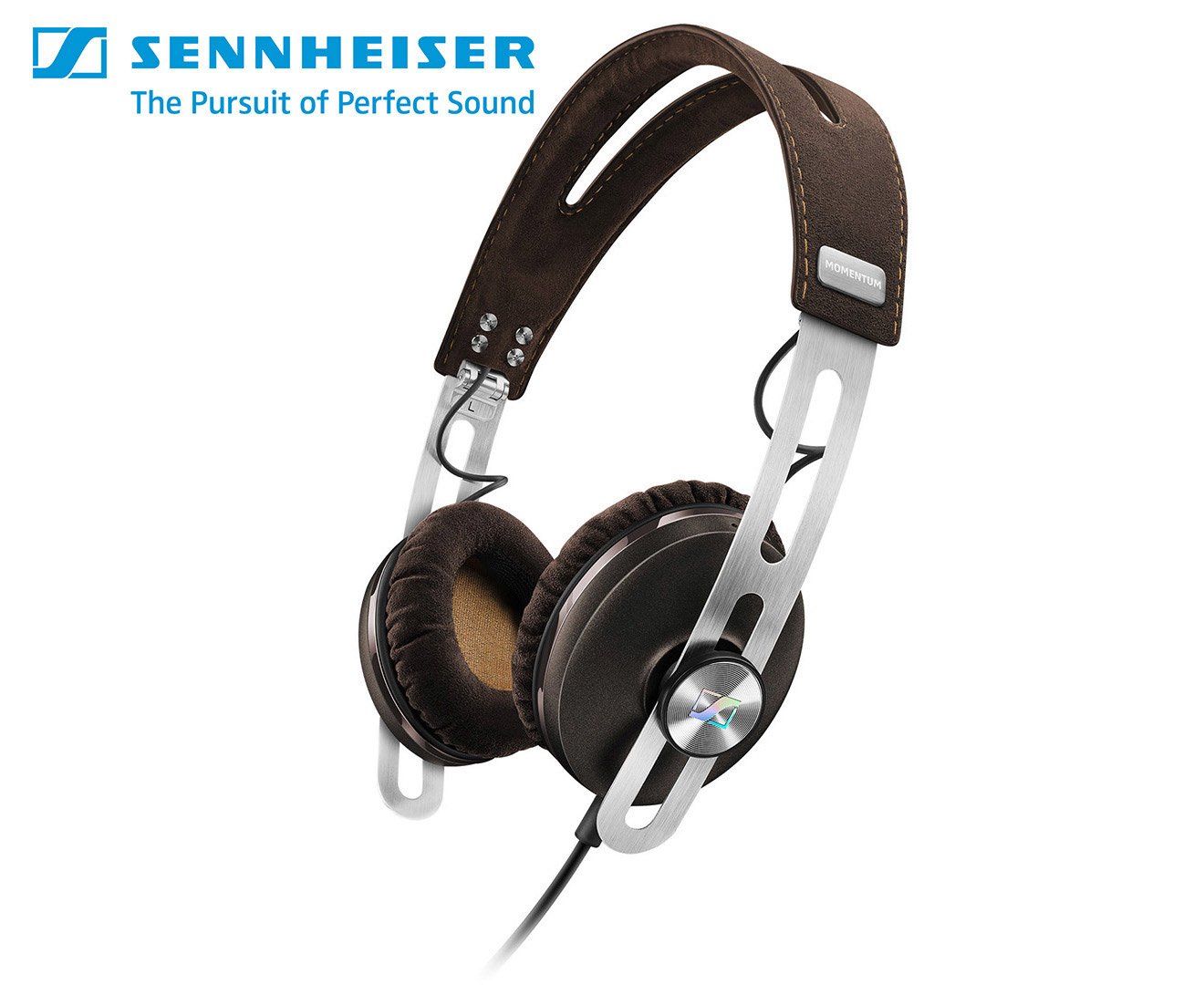 Sennheiser Momentum 2.0i On-Ear Headphones - Brown