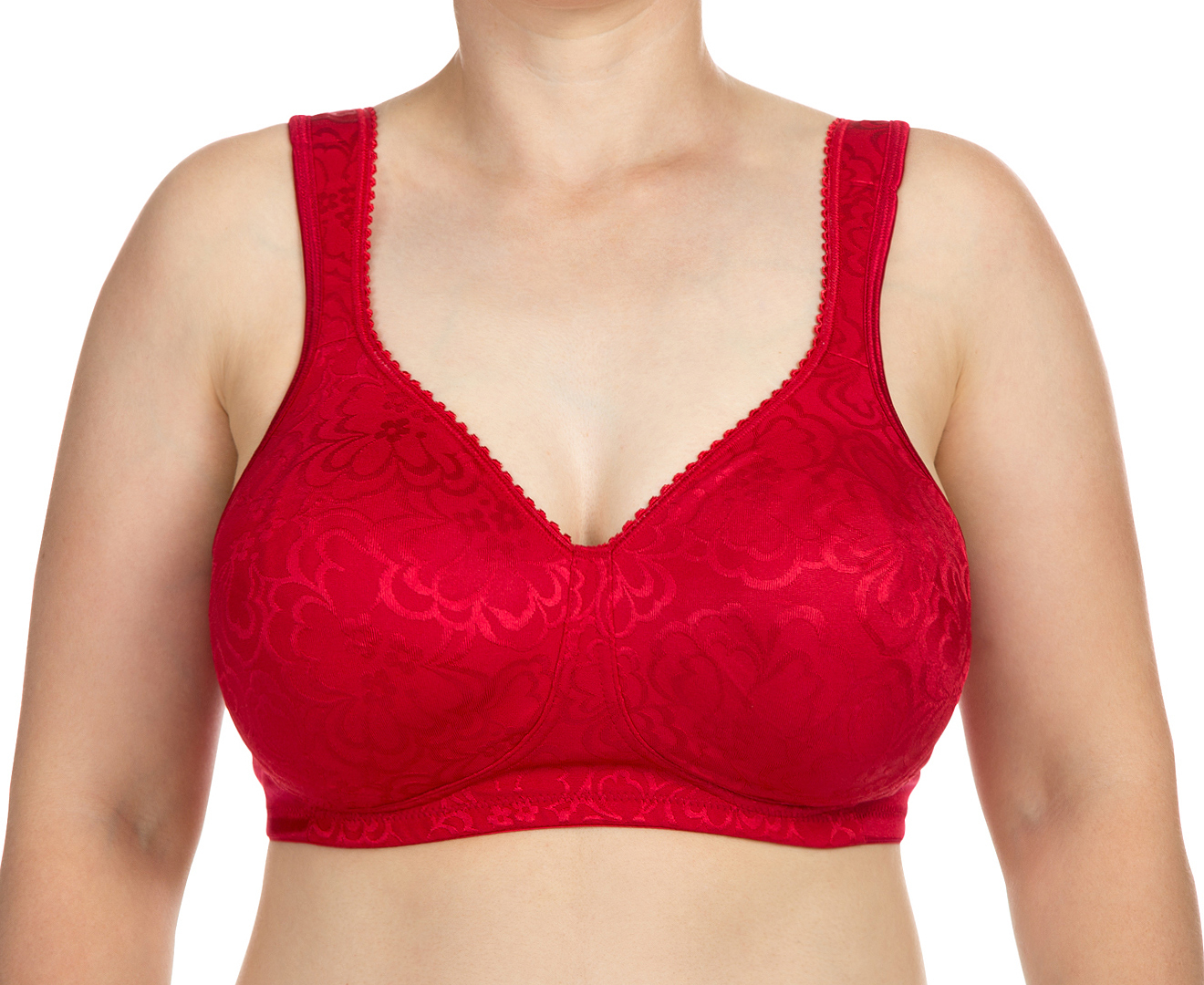 Playtex 18 Hour Ultimate Lift & Support Wirefree Bra - Deep Red Icing