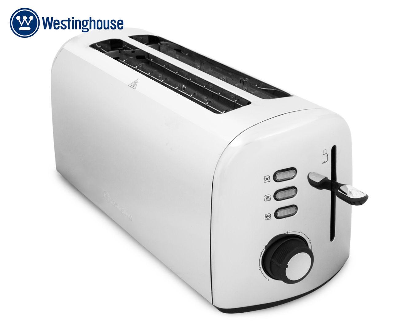 Westinghouse 4-Slice Toaster - Polished Steel