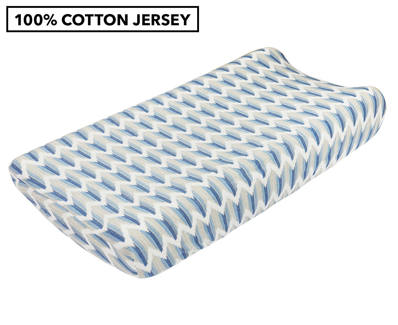 Petit Nest Changing Pad Cover - Blue