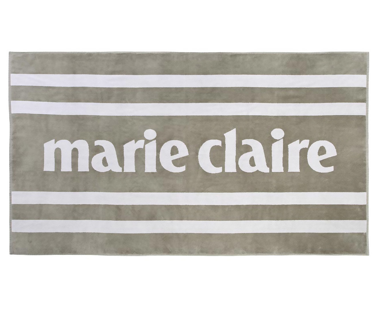 Marie Claire 100x180cm Beach Towel - Grey