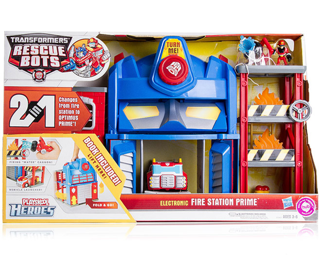 CatchOfTheDay.com.au | Transformers Rescue Bots: Fire Station Prime