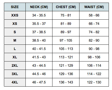 Levis Size Chart Men